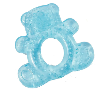 Прорізувач для зубів з водою Курносики Ведмедик, блакитний (7041) - Pampik