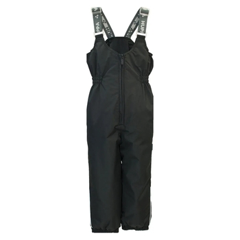 Дитячий зимовий напівкомбінезон Huppa Funny, р.80, чорний (21750016-00009-080) - Pampik