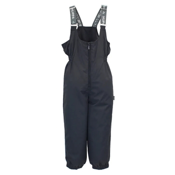 Дитячий зимовий напівкомбінезон Huppa Funny, р.128, темно-сірий (21750016-00018-128) - Pampik