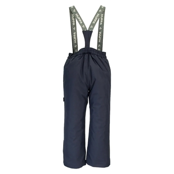 Брюки зимние Huppa Freja, на подтяжках, р.104, темно-синий (21700016-00086-104) - Pampik - 2