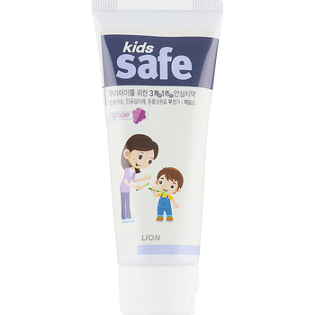 Дитяча зубна паста Lion Kids Safe Виноград, 90 г - Pampik - 2