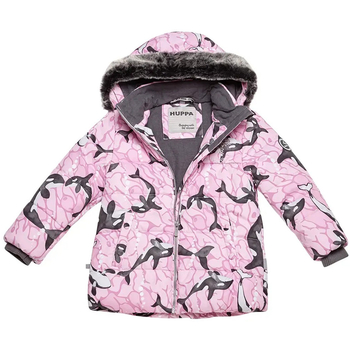 Куртка зимова Huppa Melinda, р.92, світло-рожевий з принтом (18220030-13303-092) - Pampik - 4