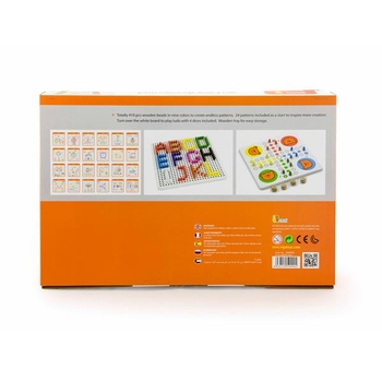 Деревянная настольная игра Viga Toys Мозаика и лудо (59990) - Pampik - 5