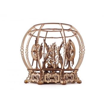 Деревянный механический 3D конструктор Ugears Аквариум (70155) - Pampik - 3