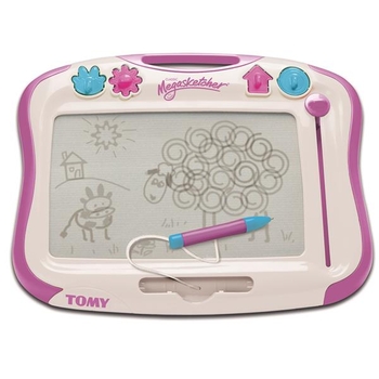 Магнітна дошка для малювання Megasketcher фіолетова (E73512) - Pampik - 2