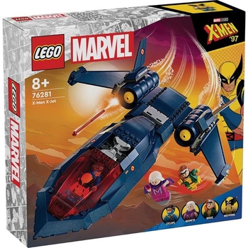 Конструктор LEGO Marvel X-Jet Людей Икс (76281) - Pampik