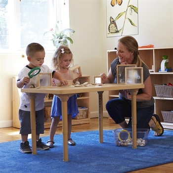 Стільниця University для столу квадратна 61 см дерево (U71101) - Pampik - 4