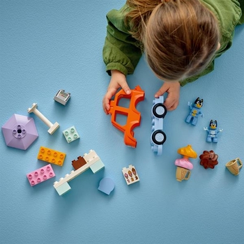 Конструктор LEGO DUPLO Bluey Подорож із морозивом із Блуї, 22 деталі (10458) - Pampik - 6