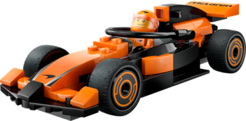 Конструктор LEGO City Пілот F1 з автомобілем для перегонів команди McLaren 86 деталей (60442) - Pampik - 4