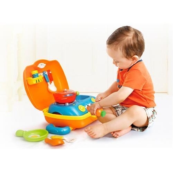 Ігровий набір Hola Toys Валізка кухаря (3108) - Pampik - 5