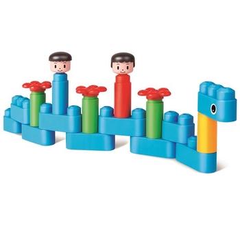 Конструктор PolyM Ігровий майданчик, 110 деталей (760011) - Pampik - 8