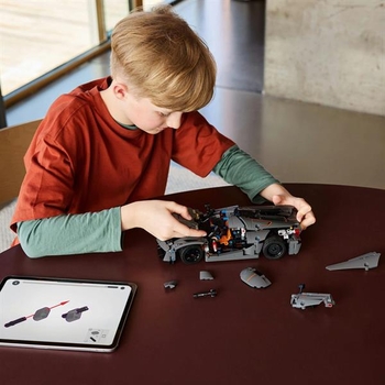Конструктор LEGO Technic Koenigsegg Jesko Absolut сірий гіперкар 801 деталь (42173) - Pampik - 9