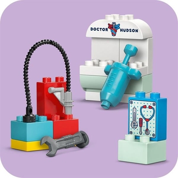 Конструктор LEGO Duplo Disney Визит МакКвина в гараж Дока, 35 деталей (10456) - Pampik - 5