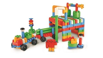 Конструктор PolyM Рай для динозаврів 200 деталей (760009) - Pampik - 13