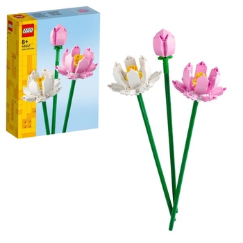 Конструктор LEGO Botanicals Квіти лотоса 220 деталей (40647) - Pampik