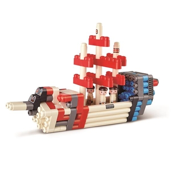 Конструктор PolyM Приключенческая ракета, 138 деталей (760025) - Pampik - 7