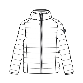 Куртка демисезонная Huppa Stevo 2, р.S, черный (17998227-90009-00S) - Pampik - 4