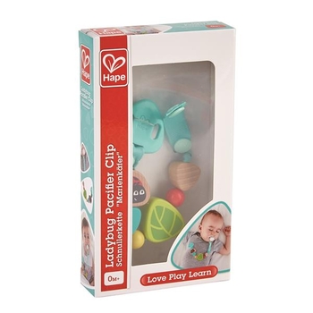 Держатель для пустышки Hape Жук божья коровка (E0020) - Pampik - 8
