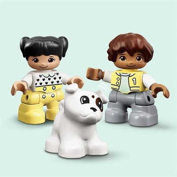 Конструктор LEGO DUPLO Creative Play Поїзд із цифрами Вчимося рахувати 23 деталі (10954) - Pampik - 6