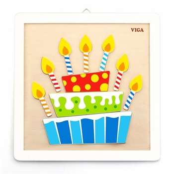 Набір для творчості Viga Toys Картина власноручно Торт (50684) - Pampik