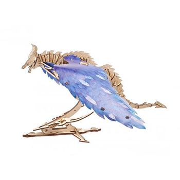 Деревянный механический 3D конструктор Ugears Дракон Ураган (70151) - Pampik - 2