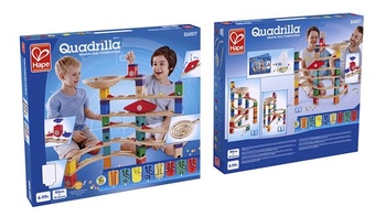 Конструктор-лабиринт Hape Quadrilla Ускорение, 136 элементов (E6007) - Pampik - 7