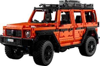 Конструктор LEGO Technic Mercedes-Benz G 500 Professional Line 2891 деталей (42177) - Pampik - 4