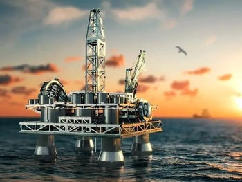 Колекційна модель-конструктор Metal Time Treasure Finder Нафтова платформа, механічна (MT008) - Pampik - 5