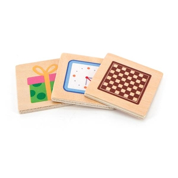 Деревянный пазл-игра Viga Toys Изучаем формы (44506) - Pampik - 5