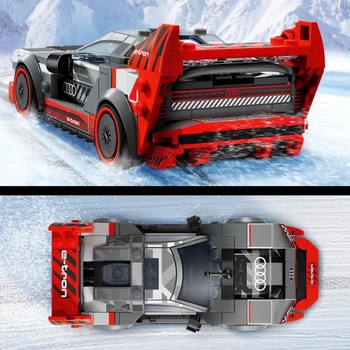 Конструктор LEGO Speed Champions Автомобіль для перегонів Audi S1 e-tron quattro 274 деталі (76921) - Pampik - 6