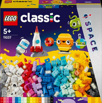 Конструктор LEGO Classic Творчі космічні об'єкти 450 деталей (11037) - Pampik
