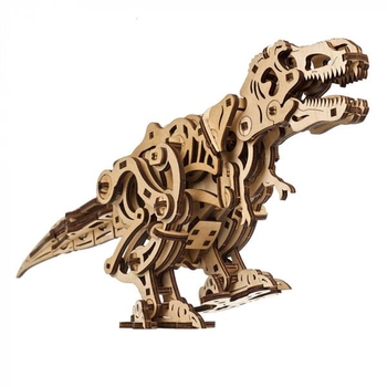 Деревянный механический 3D конструктор Ugears Тиранозавр (70203) - Pampik
