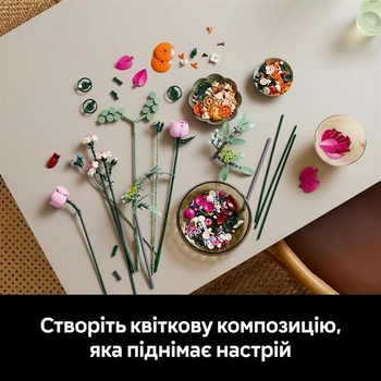 Конструктор LEGO Botanicals Милий рожевий букет квітів 749 деталей (10342) - Pampik - 12