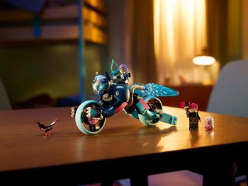 Конструктор LEGO DREAMZzz Котячий мотоцикл Зоуі 226 деталей (71479) - Pampik - 10