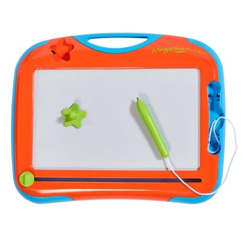 Магнітна дошка для малювання Megasketcher помаранчево-блакитний (E72741) - Pampik - 7