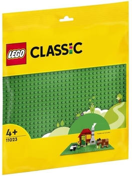 Конструктор LEGO Classic Базова пластина зеленого кольору (11023) - Pampik - 2