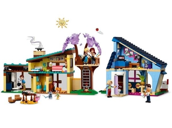 Конструктор LEGO Friends Родинні будинки Оллі й Пейслі (42620) - Pampik - 4