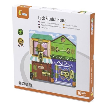 Бизиборд Viga Toys Домик (44653) - Pampik - 4