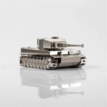 Колекційна модель-конструктор Metal Time Ponderous Panzer Heavy Tank Важкий танк Тигр (MT020) - Pampik - 3
