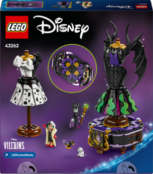 Конструктор LEGO Disney Villains Сукні Малефісенти та Лютелли де Віль, 524 деталі (43262) - Pampik - 3