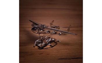 Коллекционная модель-конструктор Metal Time Ukrainian Dream Official SE Ан-225 Мечта мини (MT001SE) - Pampik - 3