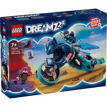 Конструктор LEGO DREAMZzz Котячий мотоцикл Зоуі 226 деталей (71479) - Pampik
