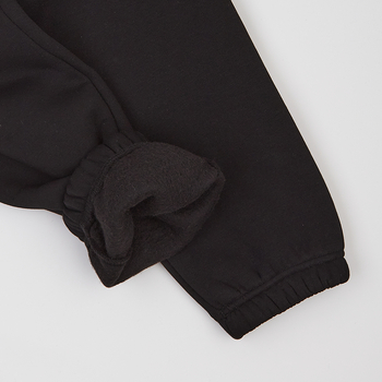 Спортивний костюм на флісі Garnamama Oversize sport zip 158 Чорний (1043615.1408662) - Pampik - 7