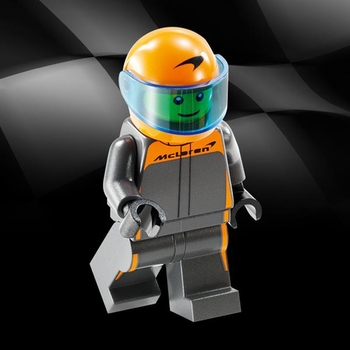 Конструктор LEGO Speed Champions Автомобіль для перегонів 2023 McLaren Formula 1, 245 деталей (76919) - Pampik - 6