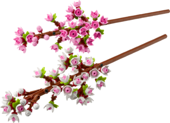 Конструктор LEGO Botanicals Цвіт вишні 430 деталей (40725) - Pampik - 3