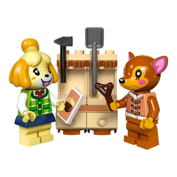 Конструктор LEGO Animal Crossing Візит у гості до Isabelle, 389 деталей (77049) - Pampik - 8