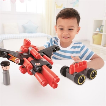 Конструктор PolyM Гоночный автомобиль, 31 деталь (760020) - Pampik - 7