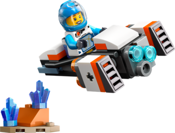 Конструктор LEGO City Космический мотоцикл, 46 деталей (30663) - Pampik - 2