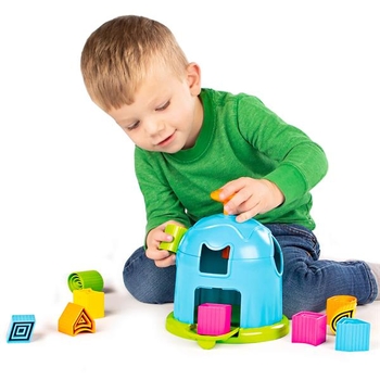 Сортер Fat Brain Toys Фабрика форм Shape Factory (FA267-1) - Pampik - 9
