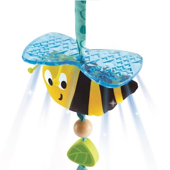 Іграшка-підвіска на коляску Hape Брязкальце Джміль (E0022) - Pampik - 2